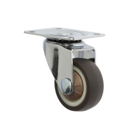 Furniture wheel, d = 30 mm, without brake, soft move, 4 pcs TMP