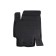Rubber rugs with high side for Kia Rio II, 2005-2011