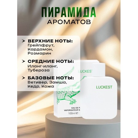 Male toilet water Luckest, 100 ml-1