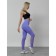 Femic fitness legins, size 42, purple color