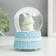 Souvenir Polystone Water Ball Light "White Bunny" mix 6.5x6.5x9.5 cm