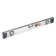 The level of aluminum tundra "rail", 3 eyes (1 rotary), 600 mm