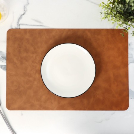 Set of serving napkins Magistro, 4 pcs, 45 × 30 cm, brown color-6