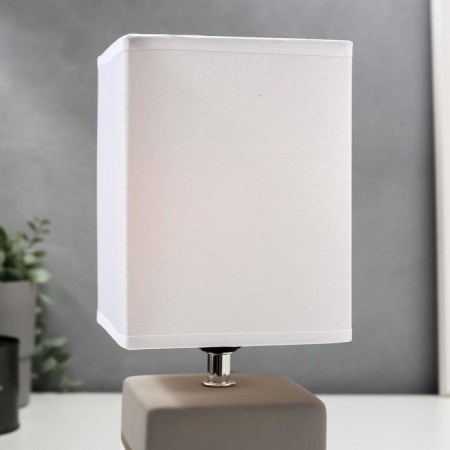 HELP lamp 16376/1 E27 40W white-gray 16x16x29 cm Risalux-4