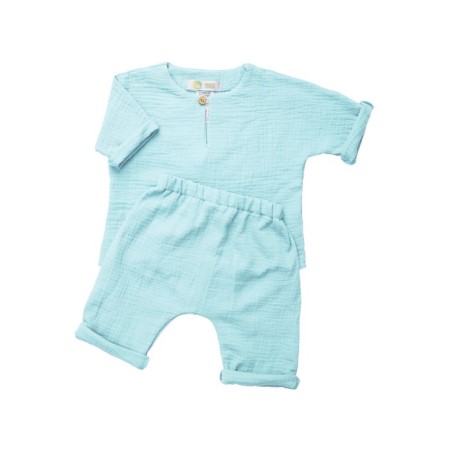 Children's kit "Samurai", height 74, blue color-1