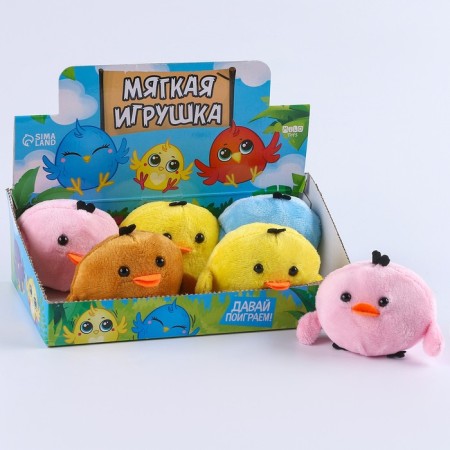 Soft toy "bird", mix-1
