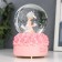 Souvenir Polystone Water Ball Light, music "Baby and forget -me -nots" d = 8 cm mix 12.5x8x8 cm