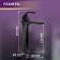 Zein Z3791 sink mixer, designer, single -leaf, 35 mm cartridge, black