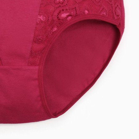 Panties female color raspberry, size 50-52-1