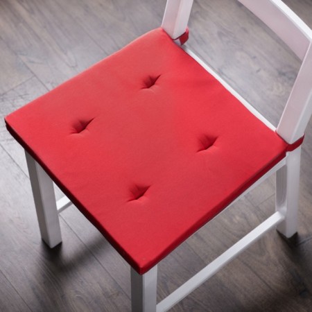A set of pillows for the chair "Billy", size 37 x 42 x 3 cm - 2 pcs, red