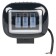 Farah LED rectangular Airline Pro, Clear Light Border, 30W, 120x126x65, 12/24V 9828