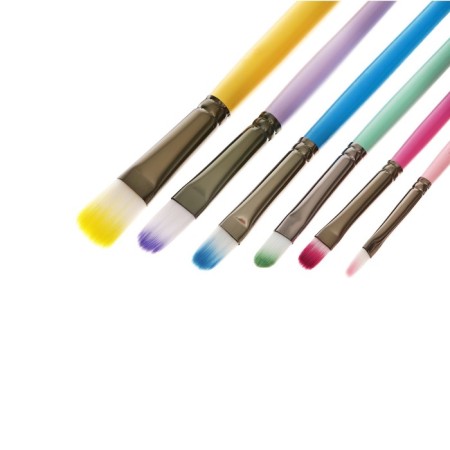 System of brushes synthetics 6 pieces, mix-1
