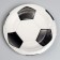 Disposable paper plate "Football", 18 cm