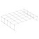 Double -tier smoke Royalgrill ™, 39x27x16 cm, steel 0.6 mm
