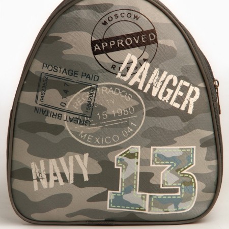 Baby backpack for the girl "Camouflage", 23x20.5 cm-3