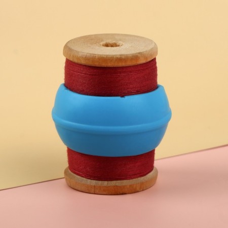 Clamps for coils of threads, silicone, d = 2.8 cm, color colorful color-4