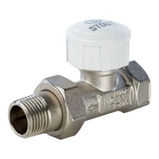 Thermostatic valve Stout SVT-0001-000015, straight, 1/2 