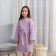 Wafel Baby Baby Hathet I "BOHO" size 32 (110-116 cm) lilac color, 100% cotton 290 g/m2