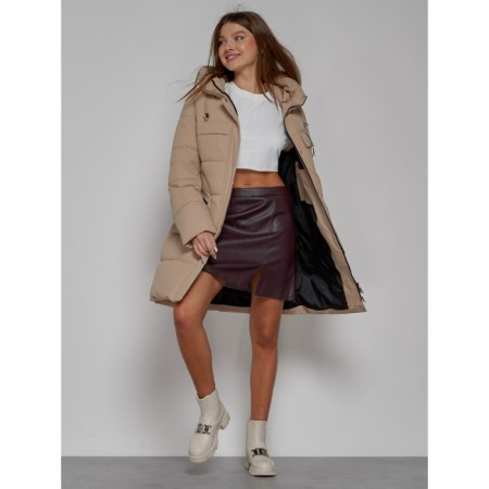 Coat insulated winter female, size 48-11