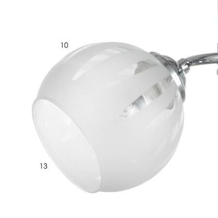 Elani 2HE27 40W chrome 30x22x16 cm Bayerlux-5