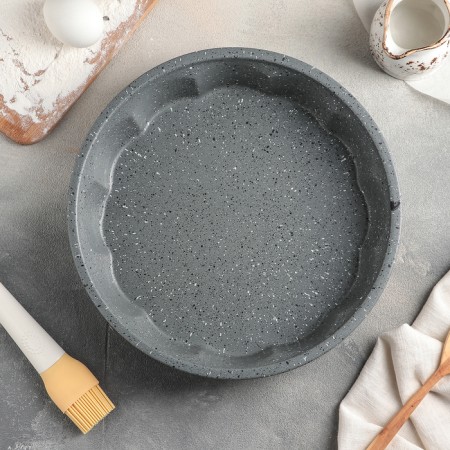 Baking uniform “Marble”, 28 × 6 cm, anti -stick coating-1
