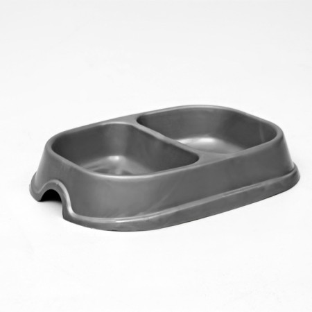 Bowl 2 x 200 ml, gray