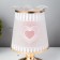 Aromarrier touchscap "Heart" G9 35W gold 13x13x20 cm Risalux