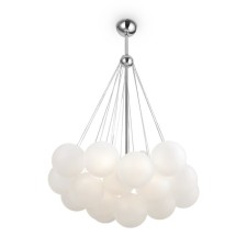 Подвесной светильник Freya FR5231PL-06CH Fiesta, 600х600х990 мм, E14, 6х60Вт, цвет хром