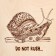 Panel wall "Do not rush.." 360 x 480 mm