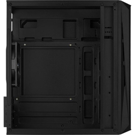 AeroCool CS-107-A-BK-V1 Black Black Corps without BP MATX 2x120mm 1xusb2.0 1xusb3.0 Audio-4