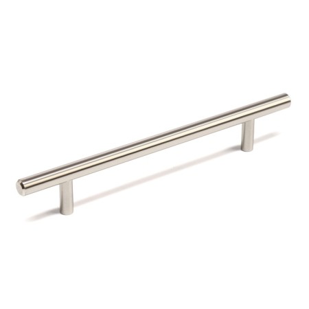Realing handle, d = 10 mm, m/o 128 mm, color Satin nickel