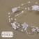 Beads on the fishing line, “stars”, 3/14 mm, 9 ± 0.5 m, white color