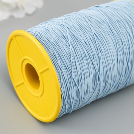 Spandex for beads, length 500 m, col. blue-2