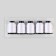 Shoe threads, 270l, 100 m, white color