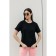 Jumper female ise, size 48 cm, black color