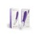 Vibrator Mystim Terrific Truman, silicone, purple color, 27 cm