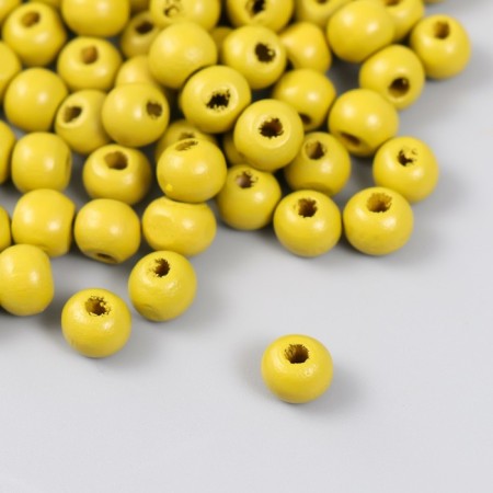 Beads for creativity tree "Light-olive" D-0.8 cm, set of 20 g