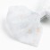 Hair hairpin white bow, set, 2 pcs, 7.5 cm, princesses
