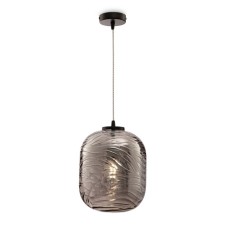 Suspended Maytoni Dunas Pendant P058PL-01B, 24.5x24.5x33.1 cm, E27, 60W, brown