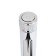 Accoona a90121 shell mixer, pressure, brass, cartridge 35 mm, chrome