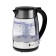 Electric kettle Leonord Le-1513, glass, 1.7 l, 2200 watts, silver