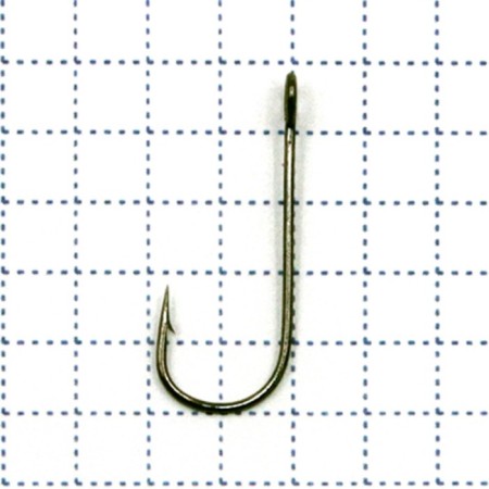 The hook Koi Single Spoon Long, size 4 Ints, color BN 10 pcs.