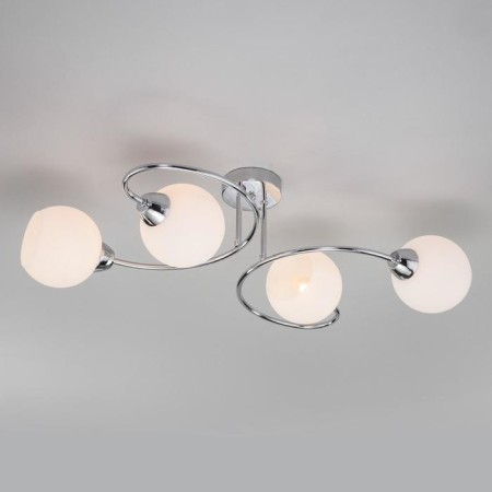 Tulia chandelier, 4x40W E27, color chrome-2