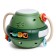 Musical toy "Kid Peningvi", with mobile elements, sound, light, green color
