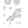 Antistress coloring for adults Keep Calm and Color Unicorns