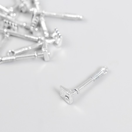 Decor for creativity Metal "Rable" silver 2x0.8 cm-1