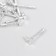 Decor for creativity Metal "Rable" silver 2x0.8 cm