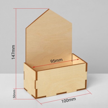 Catch stand 1 cell, 10 × 5 × 15 cm, thickness 3 mm, beige color-1