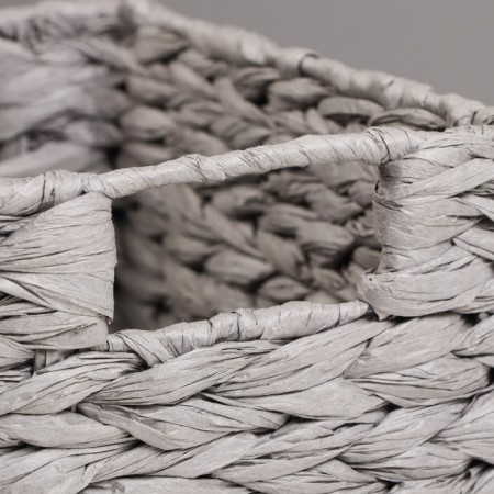 Stellazhnaya basket "Kolos", 25x19x17 cm, gray-1
