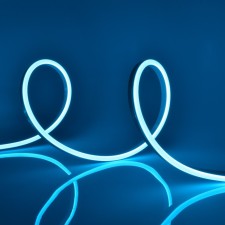 Flexible Neon Uniel, 8x16 mm, IP67, 15 m, 120LED/m, 10W/m, 2835, 24 V, glow of blue
